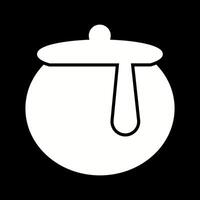 Honey Pot Icon Design vector