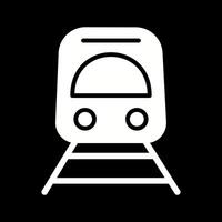 Light Rail Icon Design vector