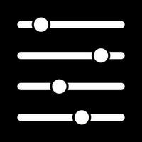 Filtering Icon Design vector