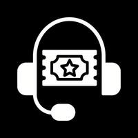 Support Ticket Icon Design vector