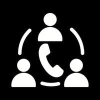 Contact Team Icon Design vector