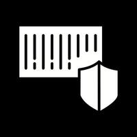 Barcode Security Icon Design vector