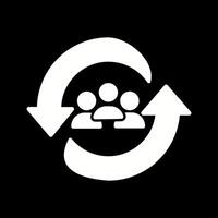 Career Change Icon Design vector