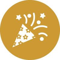 Confetti Icon Design vector