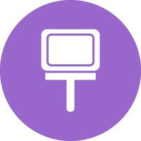 Billboard Icon Design vector