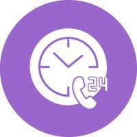 Phone Assistance Icon Design vector