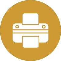 Printer Icon Design vector