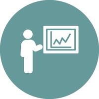 Presentation Icon Design vector