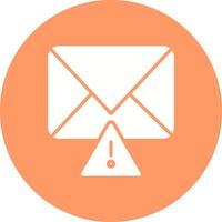 Message Alert Icon Design vector