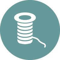 Thread Icon Design vector
