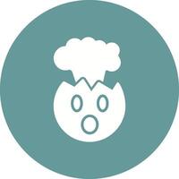 Exploding Head Icon Design vector
