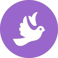 Dove of Peace Icon Design vector