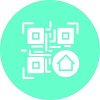 QR Code Menu Icon Design vector