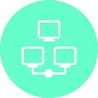 Support Network Icon Design vector