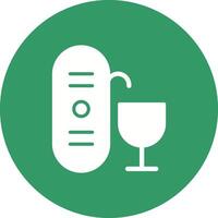 Wine Aerator Icon Design vector