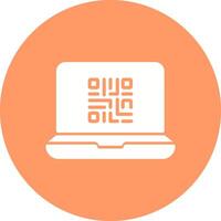 QR Code Scanner App Icon Design vector