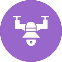 Drone Photography Icon Design vector