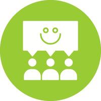 Employee Satisfaction Icon Design vector