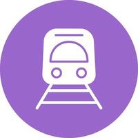 Light Rail Icon Design vector