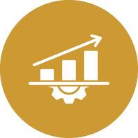 Performance Metrics Icon Design vector