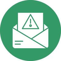 Spam Filter Icon Design vector
