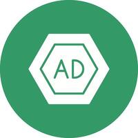 Ad Blocker Icon Design vector