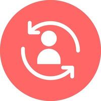 Retargeting Icon Design vector
