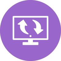 Migrate Icon Design vector