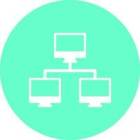 News Network Icon Design vector