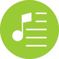 Party Playlist Icon Design vector