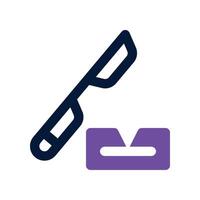 scalper icon. dual tone icon for your website, mobile, presentation, and logo design. vector