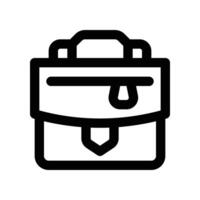suitcase icon. line icon for your website, mobile, presentation, and logo design. vector