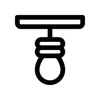 gallow icon. line icon for your website, mobile, presentation, and logo design. vector