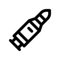 bullet icon. line icon for your website, mobile, presentation, and logo design. vector