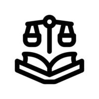 book icon. line icon for your website, mobile, presentation, and logo design. vector