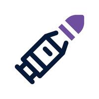 bullet icon. dual tone icon for your website, mobile, presentation, and logo design. vector