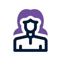 judge icon. dual tone icon for your website, mobile, presentation, and logo design. vector