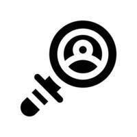 searching icon. glyph icon for your website, mobile, presentation, and logo design. vector