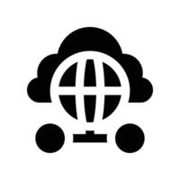 worldwide icon. glyph icon for your website, mobile, presentation, and logo design. vector