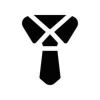 tie icon. glyph icon for your website, mobile, presentation, and logo design. vector