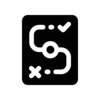 strategy icon. glyph icon for your website, mobile, presentation, and logo design. vector