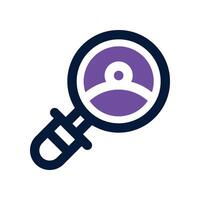 searching icon. dual tone icon for your website, mobile, presentation, and logo design. vector