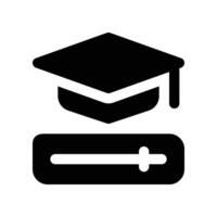 online class icon. glyph icon for your website, mobile, presentationation, and logo design. vector