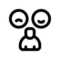 feedback icon. line icon for your website, mobile, presentationation, and logo design. vector