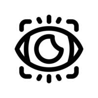focus icon. line icon for your website, mobile, presentationation, and logo design. vector