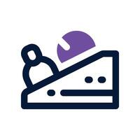 struggle icon. dual tone icon for your website, mobile, presentationation, and logo design. vector