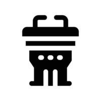 podium icon. glyph icon for your website, mobile, presentationation, and logo design. vector