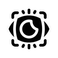 focus icon. glyph icon for your website, mobile, presentationation, and logo design. vector