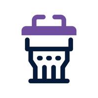 podium icon. dual tone icon for your website, mobile, presentationation, and logo design. vector
