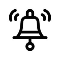 notification icon. line icon for your website, mobile, presentation, and logo design. vector
